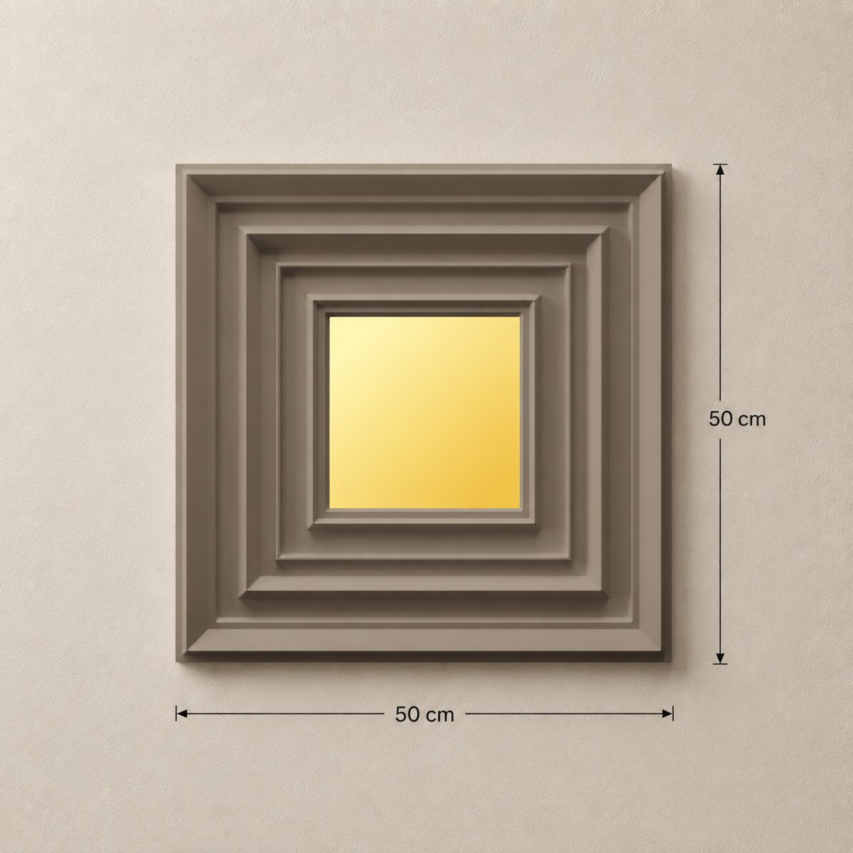 Pannello Quadro – Tortora Oro
