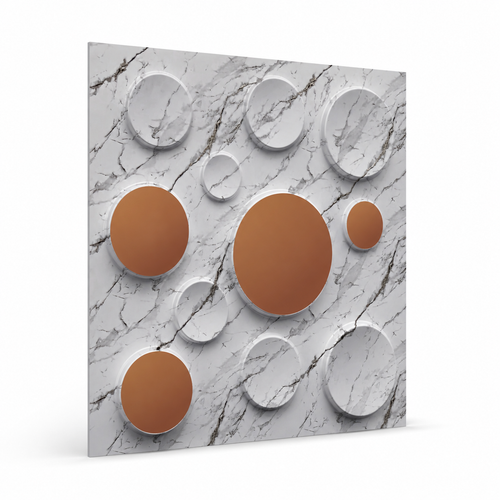Pannello Bolle – Marmo Grigio